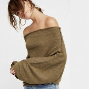 Free People We the Free Skyline Thermal Olive size XS